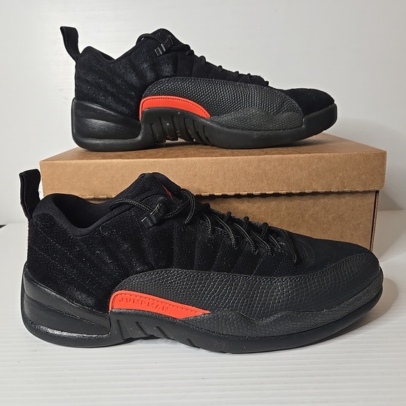 Jordan 12 Total Orange Men's 9.5 308317 003 - Picture 1 of 9